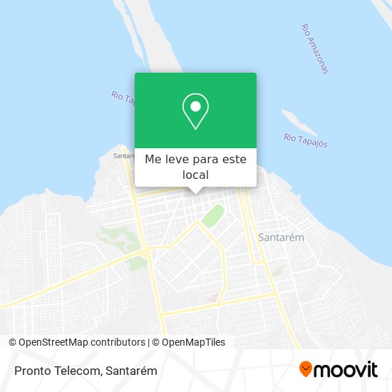 Pronto Telecom mapa
