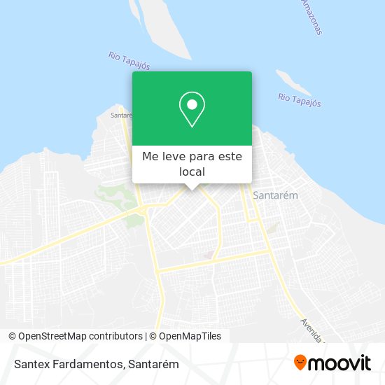 Santex Fardamentos mapa