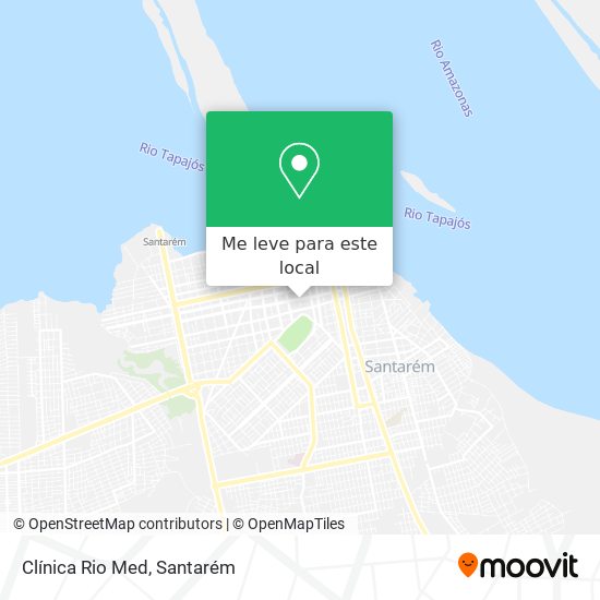 Clínica Rio Med mapa