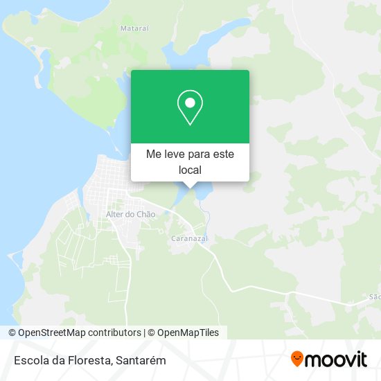 Escola da Floresta mapa