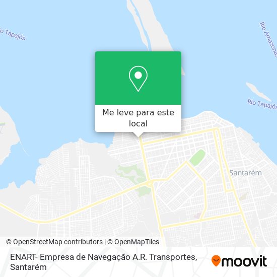 ENART- Empresa de Navegação A.R. Transportes mapa