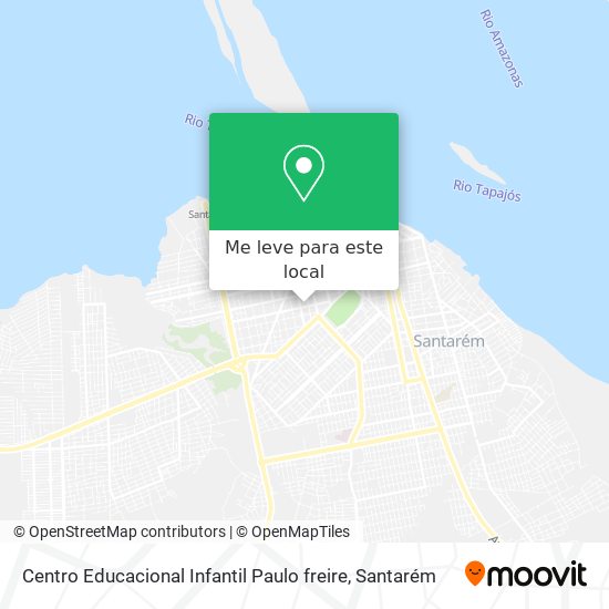 Centro Educacional Infantil Paulo freire mapa