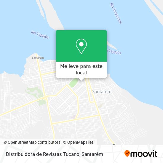 Distribuidora de Revistas Tucano mapa