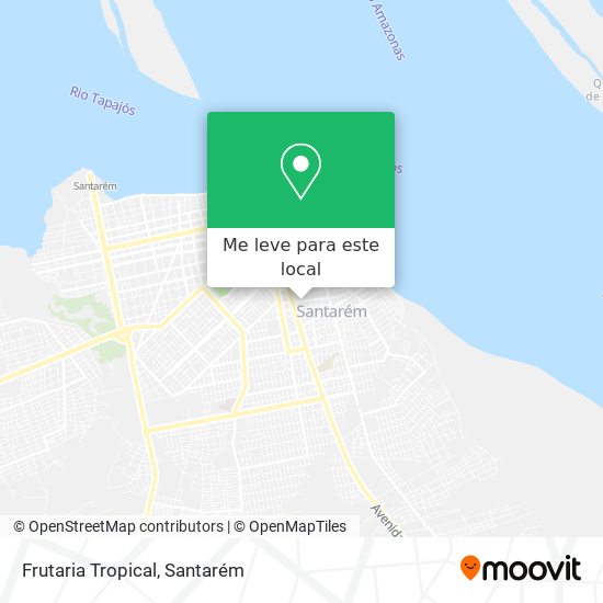 Frutaria Tropical mapa