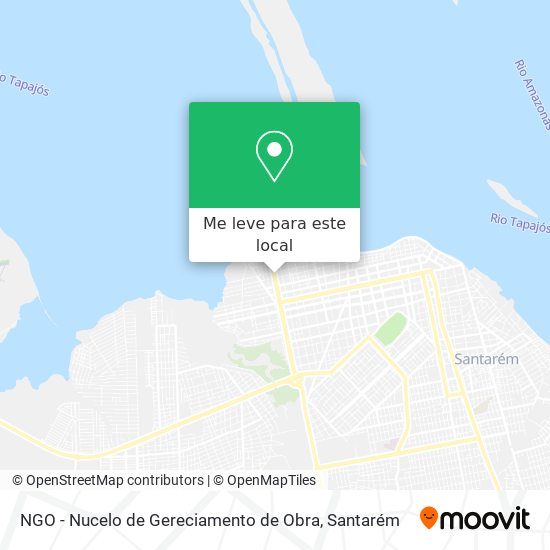 NGO - Nucelo de Gereciamento de Obra mapa