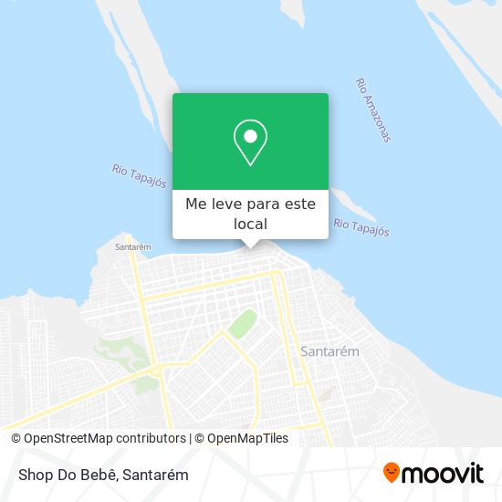 Shop Do Bebê mapa