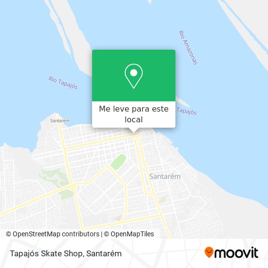 Tapajós Skate Shop mapa