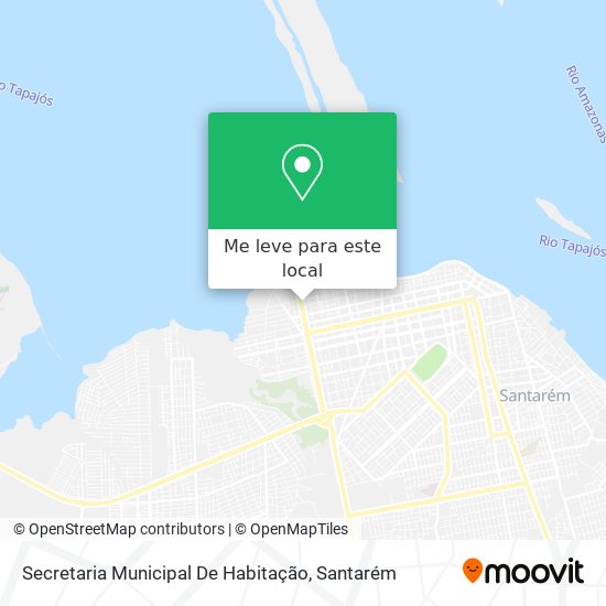 Secretaria Municipal De Habitação mapa