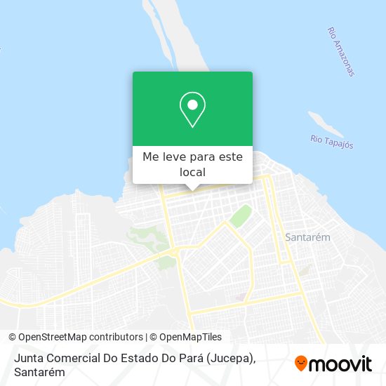 Junta Comercial Do Estado Do Pará (Jucepa) mapa