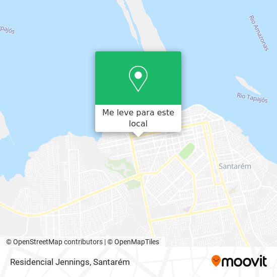 Residencial Jennings mapa