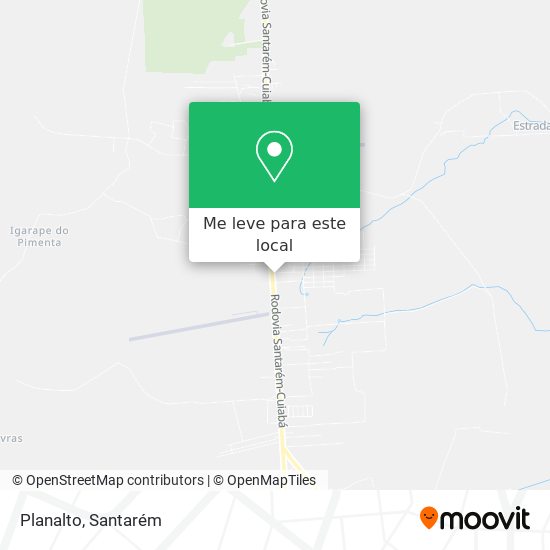 Planalto mapa