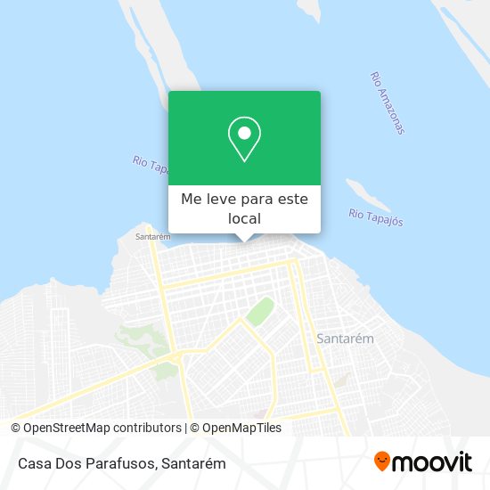 Casa Dos Parafusos mapa