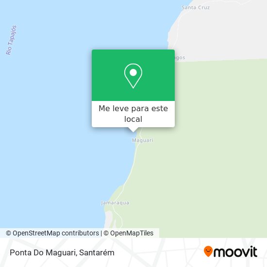 Ponta Do Maguari mapa