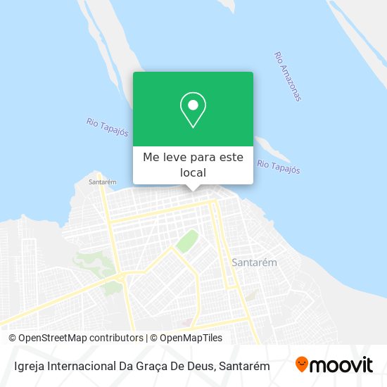Igreja Internacional Da Graça De Deus mapa