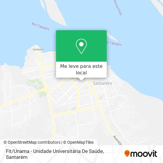 Fit / Unama - Unidade Universitária De Saúde mapa
