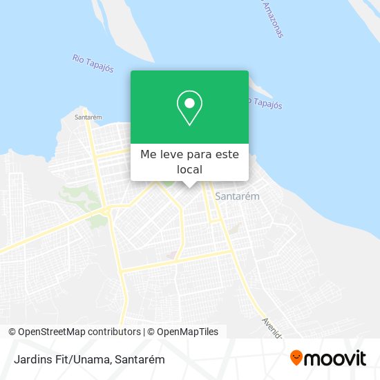 Jardins Fit/Unama mapa