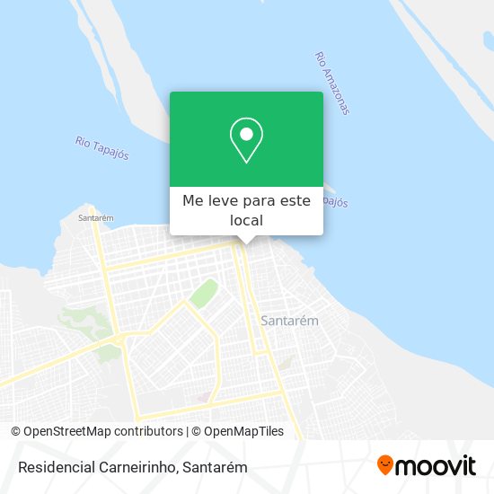 Residencial Carneirinho mapa