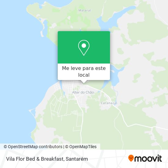 Vila Flor Bed & Breakfast mapa