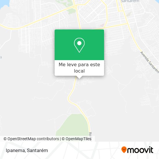Ipanema mapa