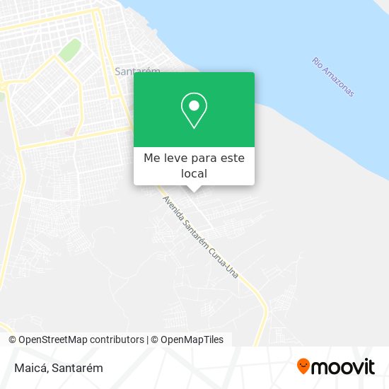 Maicá mapa