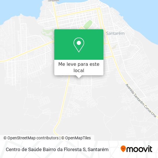 Centro de Saúde Bairro da Floresta S mapa