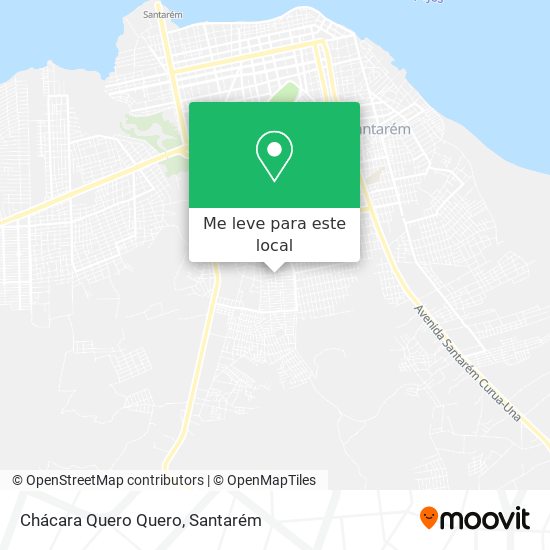 Chácara Quero Quero mapa