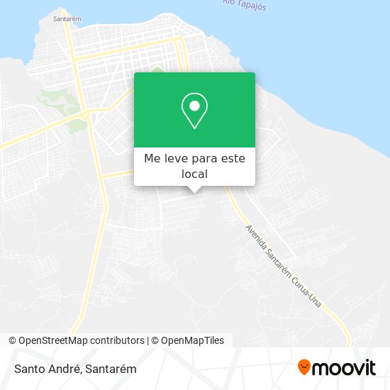 Santo André mapa