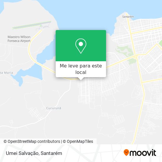Umei Salvação mapa