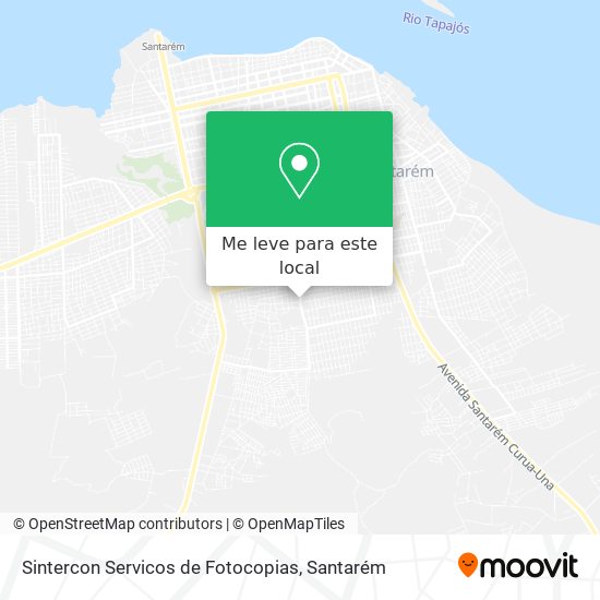 Sintercon Servicos de Fotocopias mapa