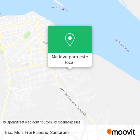 Esc. Mun. Frei Rainerio mapa