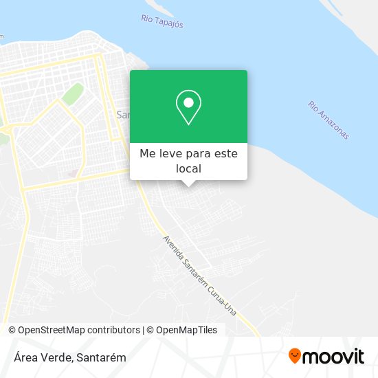 Área Verde mapa