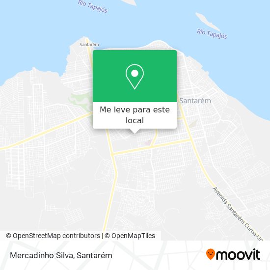 Mercadinho Silva mapa