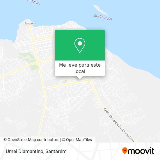 Umei Diamantino mapa