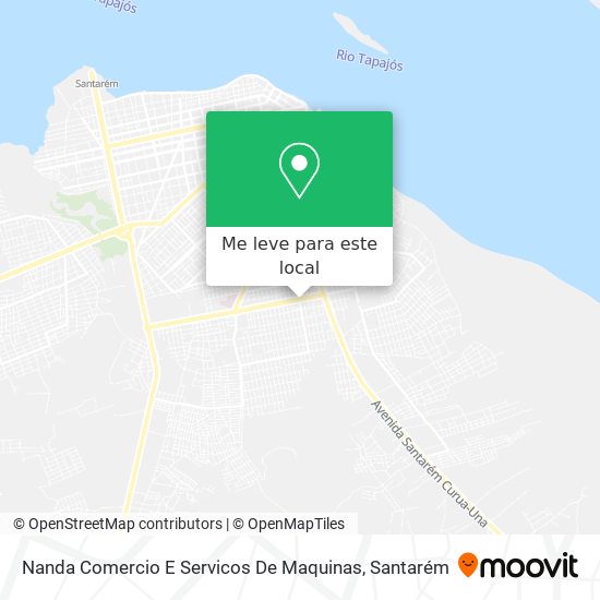 Nanda Comercio E Servicos De Maquinas mapa