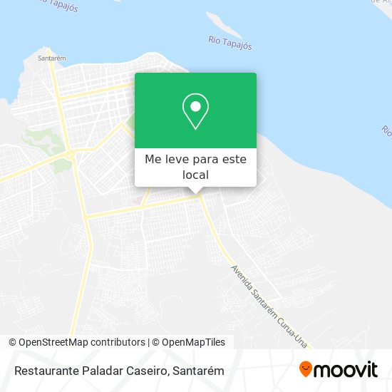 Restaurante Paladar Caseiro mapa