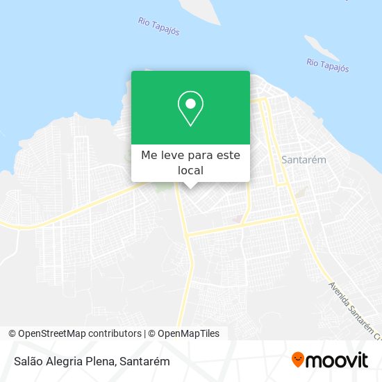 Salão Alegria Plena mapa