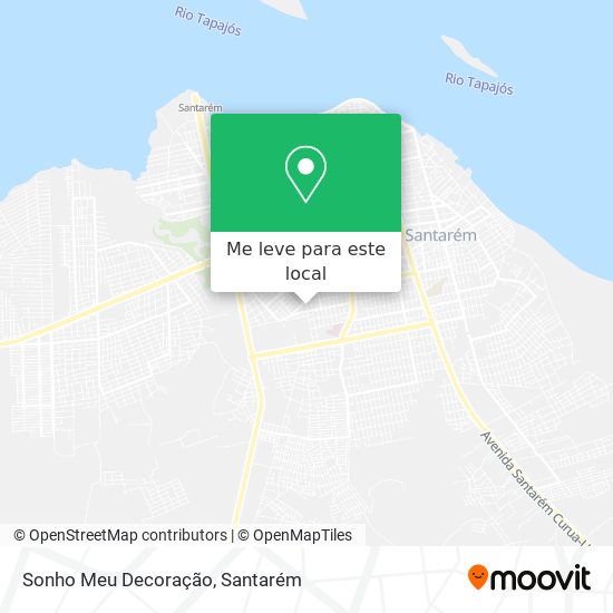 Sonho Meu Decoração mapa