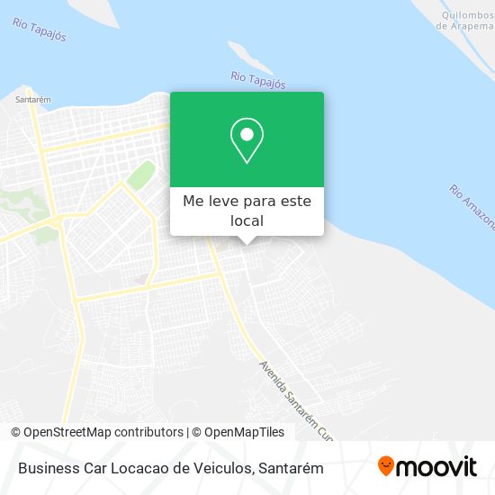 Business Car Locacao de Veiculos mapa