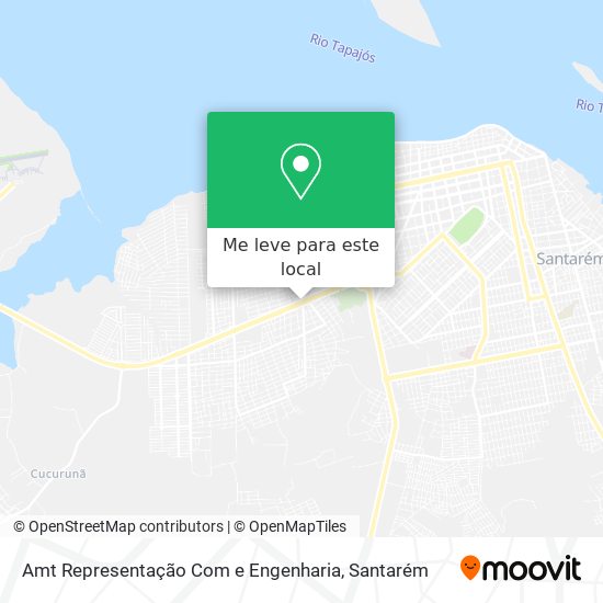 Amt Representação Com e Engenharia mapa