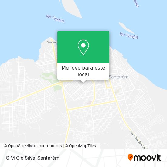 S M C e Silva mapa
