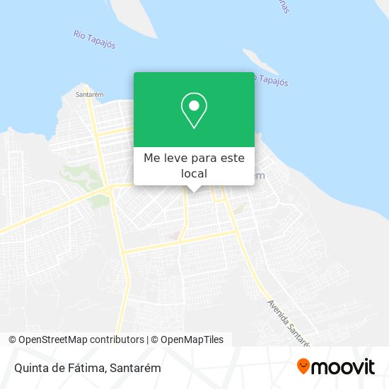 Quinta de Fátima mapa