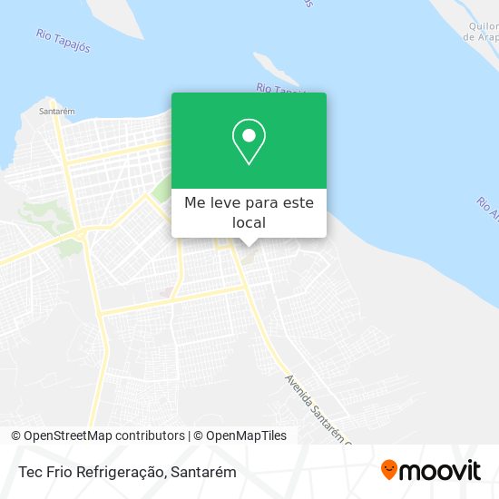 Tec Frio Refrigeração mapa