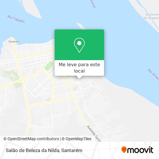 Salão de Beleza da Nilda mapa