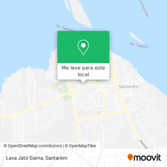 Lava Jato Gama mapa