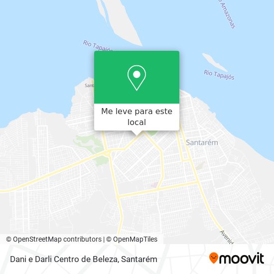 Dani e Darli Centro de Beleza mapa