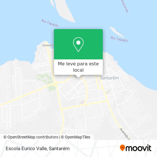 Escola Eurico Valle mapa