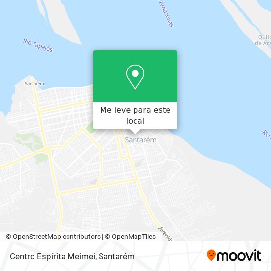Centro Espírita Meimei mapa