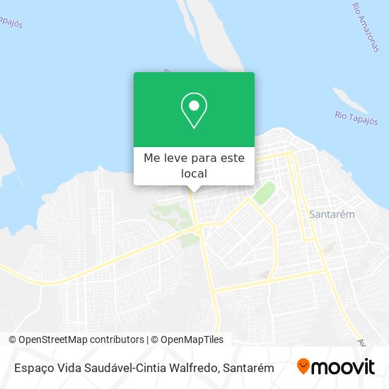 Espaço Vida Saudável-Cintia Walfredo mapa
