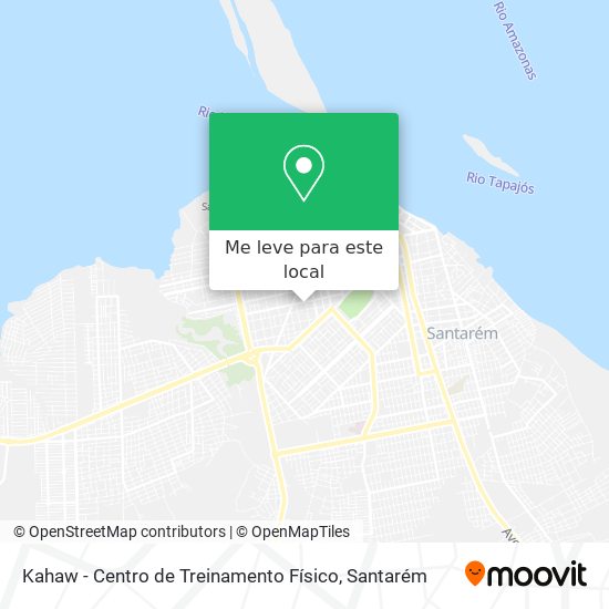 Kahaw - Centro de Treinamento Físico mapa