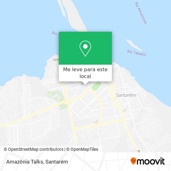 Amazônia Talks mapa